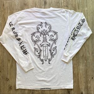 100% Authentic Chrome Hearts LS